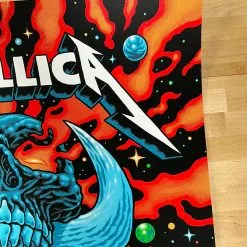 Gig Posters Metallica - 2022 Pitchgrim Poster Santiago, Chile