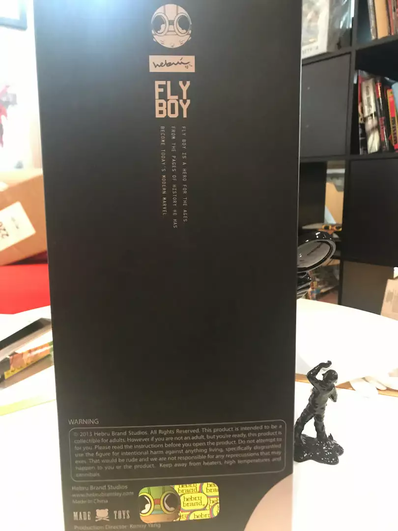 Sculptures/Toys Fly Boy Action Figure - 2017 Hebru Brantley Mellow Yellow Ed Flyboy C2E2 Exclusi 7 Sculptures/Toys Fly Boy Action Figure - 2017 Hebru Brantley Mellow Yellow Ed Flyboy C2E2 Exclusi