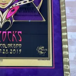 Widespread Panic - 2015 Jeff Wood Poster Red Rocks Morrison, CO FRAMED 10 Widespread Panic - 2015 Jeff Wood Poster Red Rocks Morrison, CO FRAMED