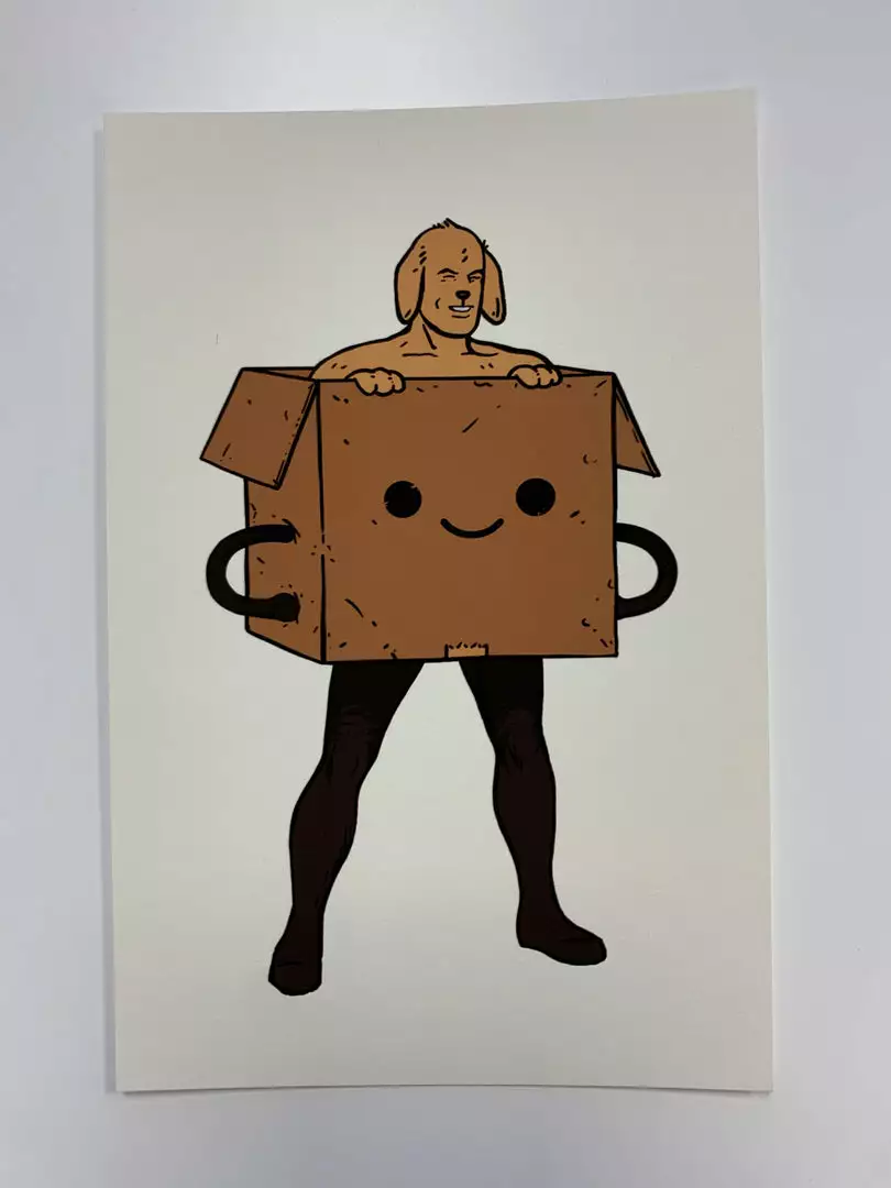 Art Prints Puppy Boxo - 2020 Mike Mitchell Poster Print SUPERs 4 Art Prints Puppy Boxo - 2020 Mike Mitchell Poster Print SUPERs