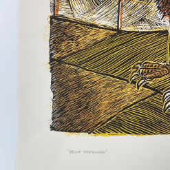 Art Prints Spring Harbinger - 2009 Dan Grzeca Poster Art Print 1st Ed