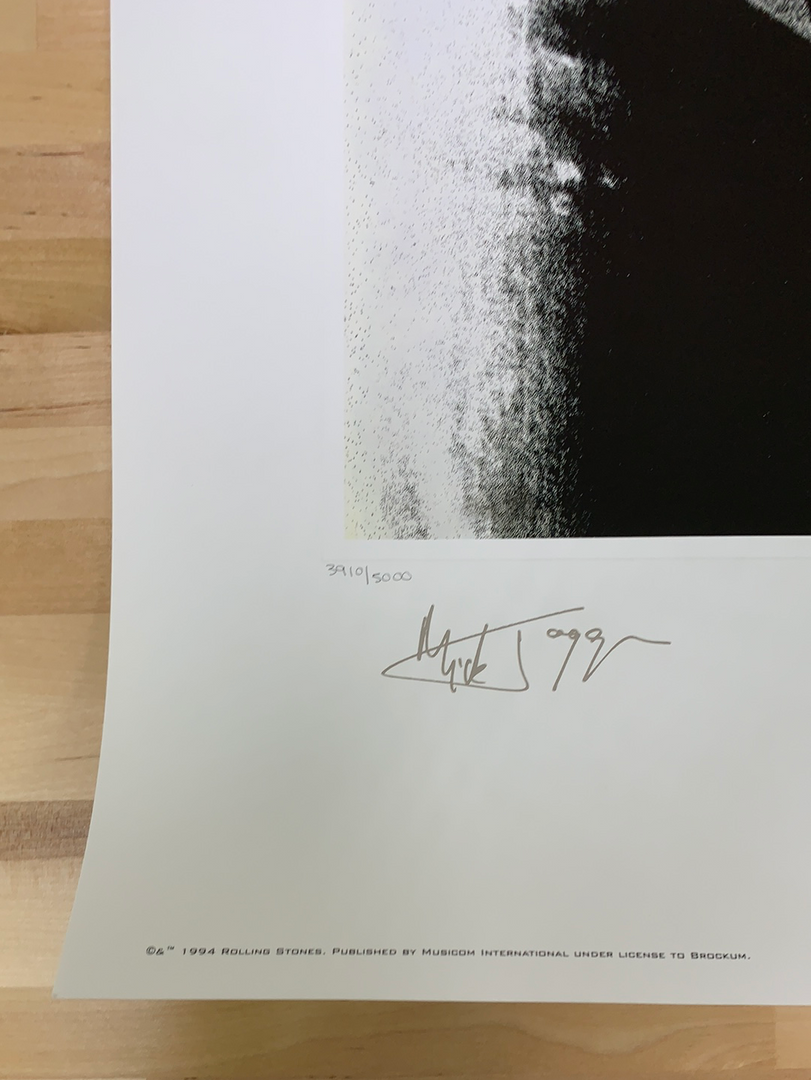 Sold Out Posters Gig Posters Rolling Stones - 1994 Official Poster Vintage Sticky Fingers X/5000 9 Sold Out Posters Gig Posters Rolling Stones - 1994 Official Poster Vintage Sticky Fingers X/5000