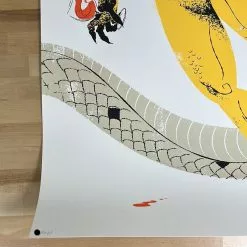 Billy Strings - 2021 Delicious Design League Poster Denver, CO 10/17 AP Colorado