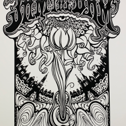 Jam In The Dam - 2007 Jeff Wood X/40 Poster Amsterdam, NED Melkweg