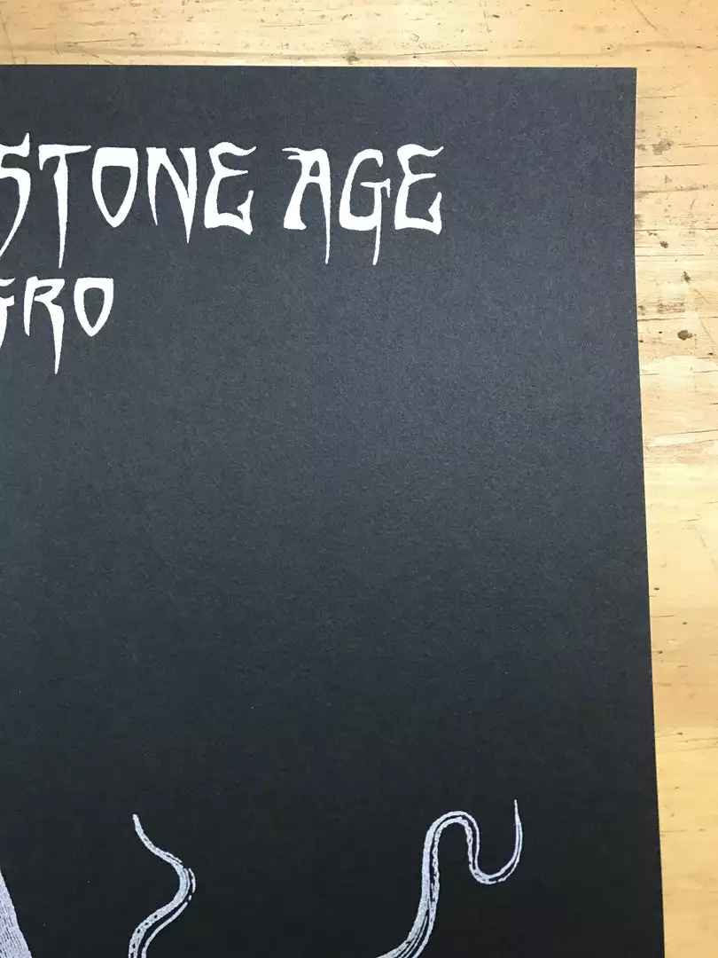 Queens Of The Stone Age - 2003 Emek Poster Jacksonville Marquee 6 Queens Of The Stone Age - 2003 Emek Poster Jacksonville Marquee