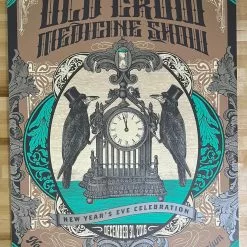 Old Crow Medicine Show - 2016 Status Serigraph Poster Nashville, TN
