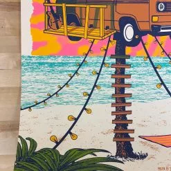 Gig Posters Greensky Bluegrass - 2021 Status Serigraph Poster Charleston, SC