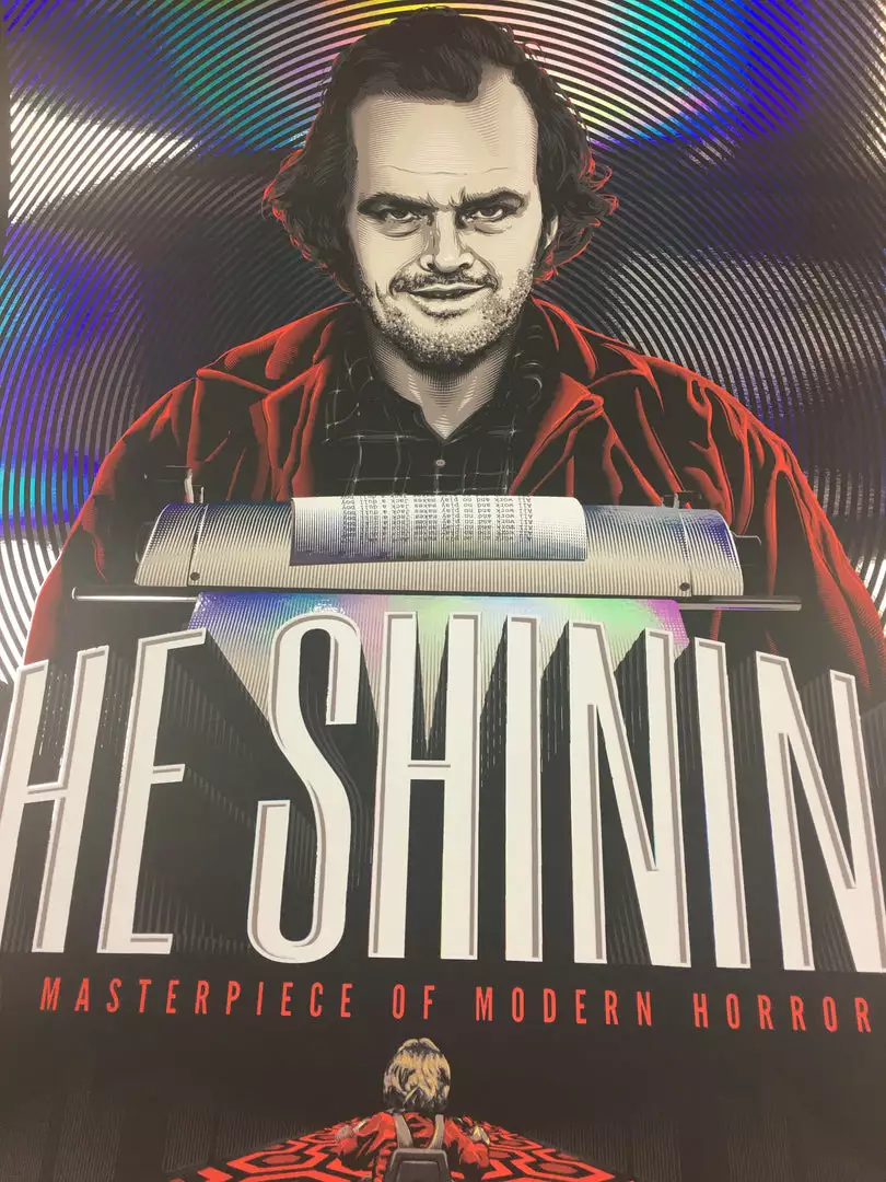 Foil Posters The Shining - 2014 Tracie Ching Poster Fan Art FOIL Print 3 Foil Posters The Shining - 2014 Tracie Ching Poster Fan Art FOIL Print