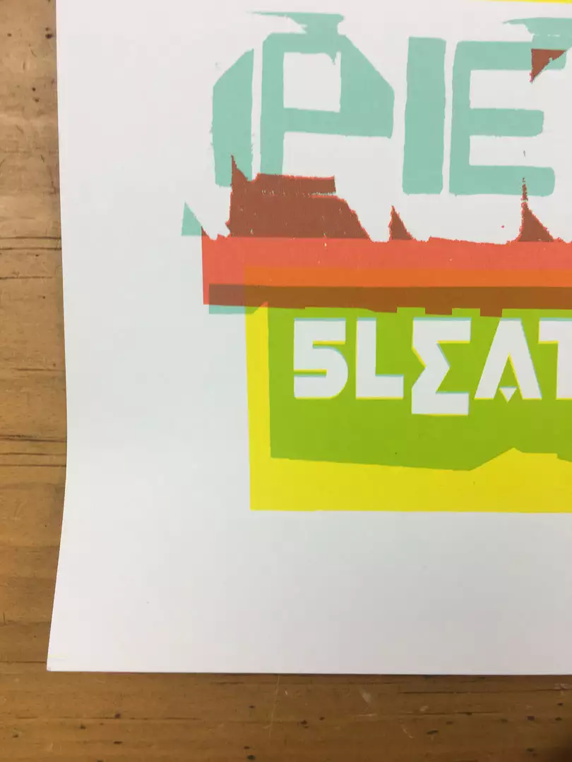 Ames Brothers Pearl Jam - 2003 Ames Design Poster Hershey, PA Hershey Park Stadium 6 Ames Brothers Pearl Jam - 2003 Ames Design Poster Hershey, PA Hershey Park Stadium