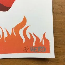 Gig Posters Hawthorne Heights - 2005 Hero Design Studio Poster Buffalo, NY The Town Ballroom