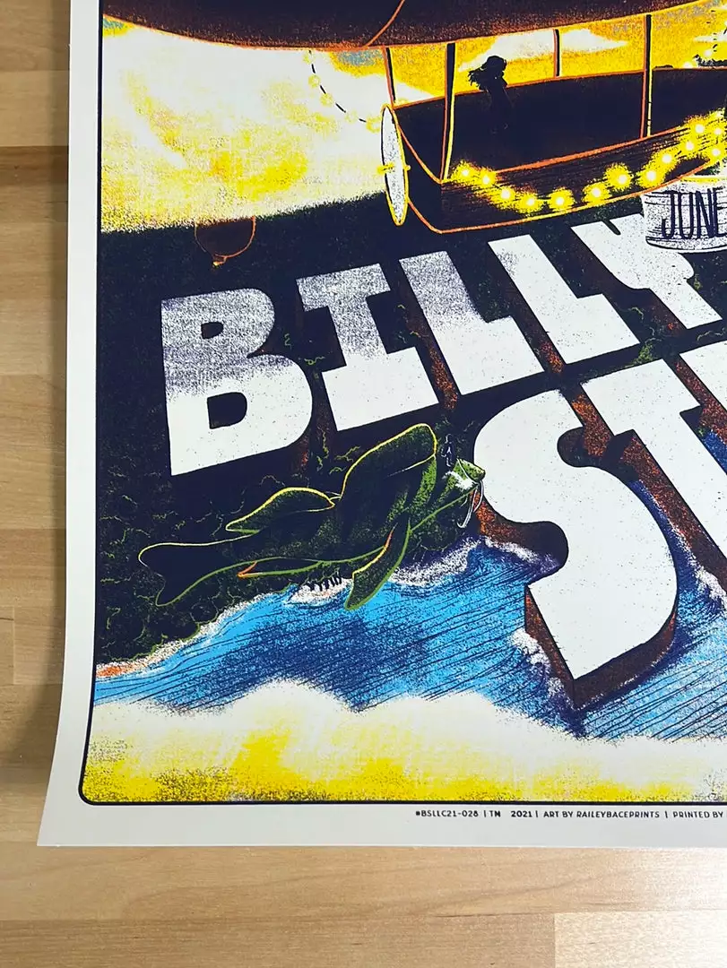 Railey Bace Prints Gig Posters Billy Strings - 2021 Bailey Race Poster Oshkosh, WI 6/19 8 Railey Bace Prints Gig Posters Billy Strings - 2021 Bailey Race Poster Oshkosh, WI 6/19