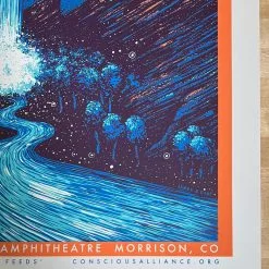 Colorado String Cheese Incident - 2018 James Eads Poster Red Rocks Morrison, CO 12 Colorado String Cheese Incident - 2018 James Eads Poster Red Rocks Morrison, CO