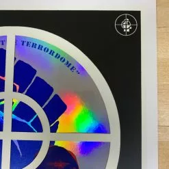 Public Enemy Variant - 2020 Emek Poster Foil NO Date The Terrordome GID