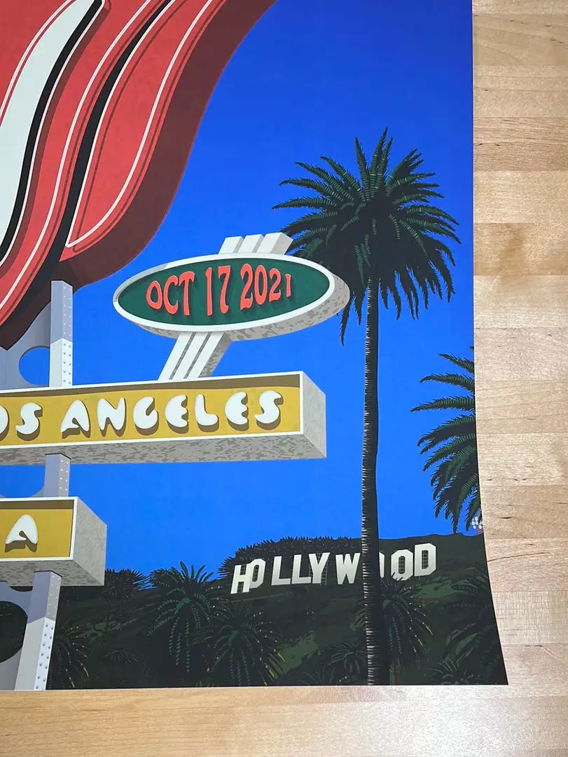 Sold Out Posters Rolling Stones - 2021 Poster No Filter Tour Los Angeles, CA 10/17 7 Sold Out Posters Rolling Stones - 2021 Poster No Filter Tour Los Angeles, CA 10/17