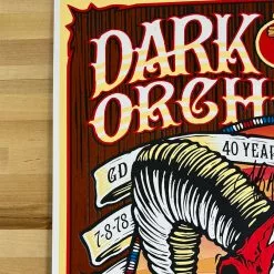 Sold Out Posters Colorado Dark Star Orchestra - 2018 Poster Autographed Red Rocks Morrison, CO 10 Sold Out Posters Colorado Dark Star Orchestra - 2018 Poster Autographed Red Rocks Morrison, CO