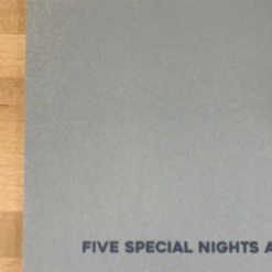 Sold Out Posters Nathaniel Rateliff & The Night Sweats - 2020 Poster Red Rocks Morrison, CO