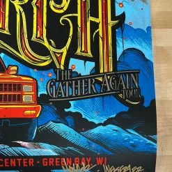 Eric Church - 2022 Maxx242 Poster Green Bay, WI Mirror FOIL 3/18