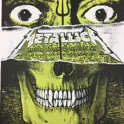 Gig Posters Metallica - 2018 We Three Club Poster Bologna, IT Unipol Arena