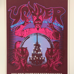 Yonder Mountain String Band - 2007 Table 2 Press Poster Denver, CO Fillmore