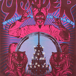 Yonder Mountain String Band - 2007 Table 2 Press Poster Denver, CO Fillmore