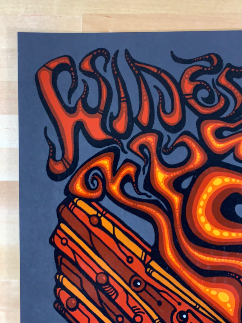 Widespread Panic - 2010 Jeff Wood Poster Red Rocks Morrison, CO Colorado 4 Widespread Panic - 2010 Jeff Wood Poster Red Rocks Morrison, CO Colorado