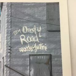 Woody Guthrie My Dusty Road - 2009 Dan MacAdam Crosshair Poster Art Print Gig Posters