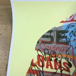 Pearl Jam - 2014 Tristan Eaton Poster Auckland, NZ Big Day Out Gig Posters