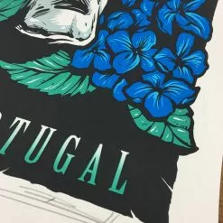 Eddie Vedder - 2014 Brandon Heart Poster Meco, PT Super Bock Super Rock