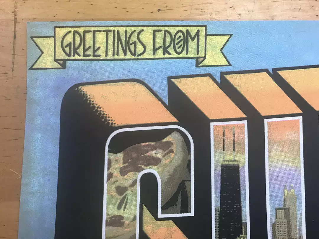 Greetings From Chicago - Fug Screen FugScreens Studios Poster Logan Square Mural 8 Greetings From Chicago - Fug Screen FugScreens Studios Poster Logan Square Mural