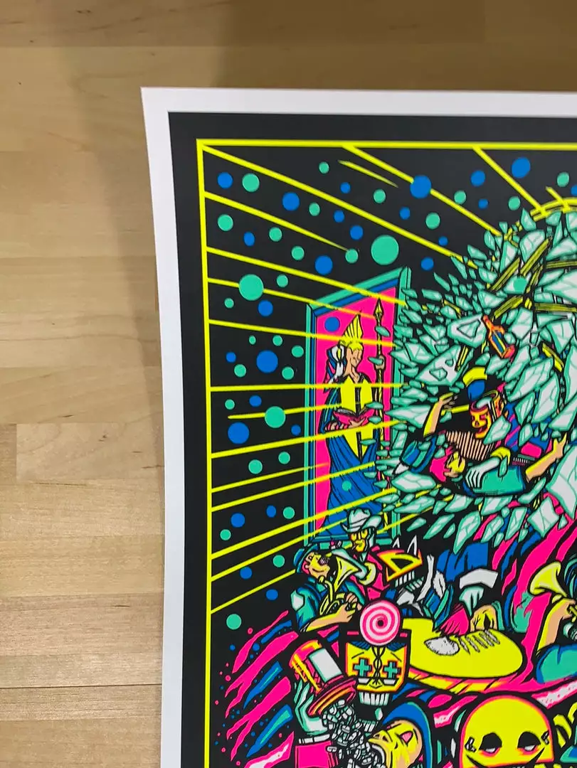 Queens Of The Stone Age - 2017 Brad Klausen Poster Salt Lake City AP 5 Queens Of The Stone Age - 2017 Brad Klausen Poster Salt Lake City AP