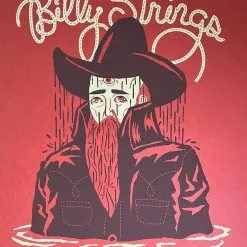 Billy Strings - 2018 Furturtle Show Prints Poster Portland, OR Gig Posters