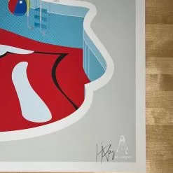 Gig Posters Rolling Stones - 2019 Kii Arens Poster Pasadena, CA Rose Bowl 12 Gig Posters Rolling Stones - 2019 Kii Arens Poster Pasadena, CA Rose Bowl