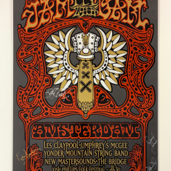 Jam In The Dam - 2010 Jeff Wood Poster Amsterdam, NED Melkweg Band Signed Gig Posters
