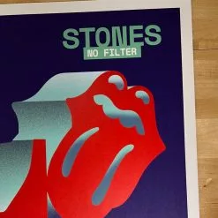 Sold Out Posters Rolling Stones - 2019 Poster No Filter Tour Philadelphia, PA
