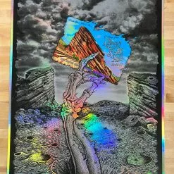 Colorado Queens Of The Stone Age - 2017 Emek Poster Red Rocks Morrison, CO FOIL