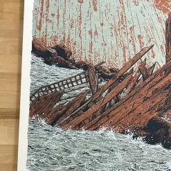 Gig Posters The Wood Brothers - 2014 Neal Williams Poster Winter Tour