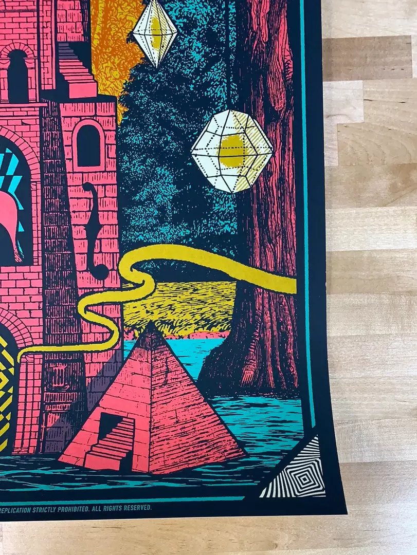 Billy Strings - 2021 Status Serigraph Poster Mobile, AL 4/11 Gig Posters 7 Billy Strings - 2021 Status Serigraph Poster Mobile, AL 4/11 Gig Posters