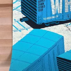 Jack White - 2022 Methane Studios Poster Atlanta, GA N1 Gig Posters