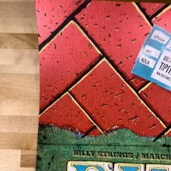 Billy Strings - 2021 Mike Tallman Poster New Orleans, LA 3/24 1st