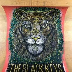 The Black Keys - 2014 Dan Grzeca Poster Chicago, IL United Center S/N