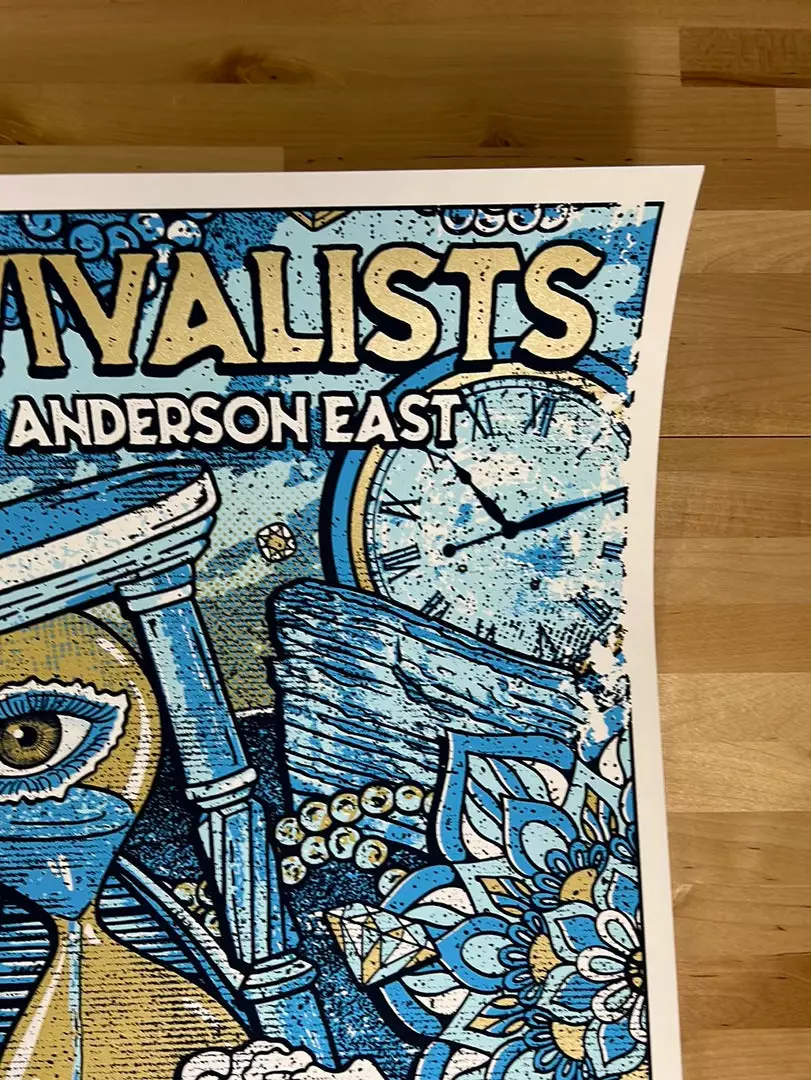 Gregg Gordon Colorado The Revivalists - 2019 Gigart Poster Red Rocks Morrison, CO AP 6 Gregg Gordon Colorado The Revivalists - 2019 Gigart Poster Red Rocks Morrison, CO AP