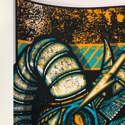 Metallica - 2019 Brad Klausen Poster Vienna, Austria S/N Ernst Happel Gig Posters