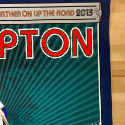 Eric Clapton - 2013 Ron Donovan Firehouse Poster European Tour Gig Posters