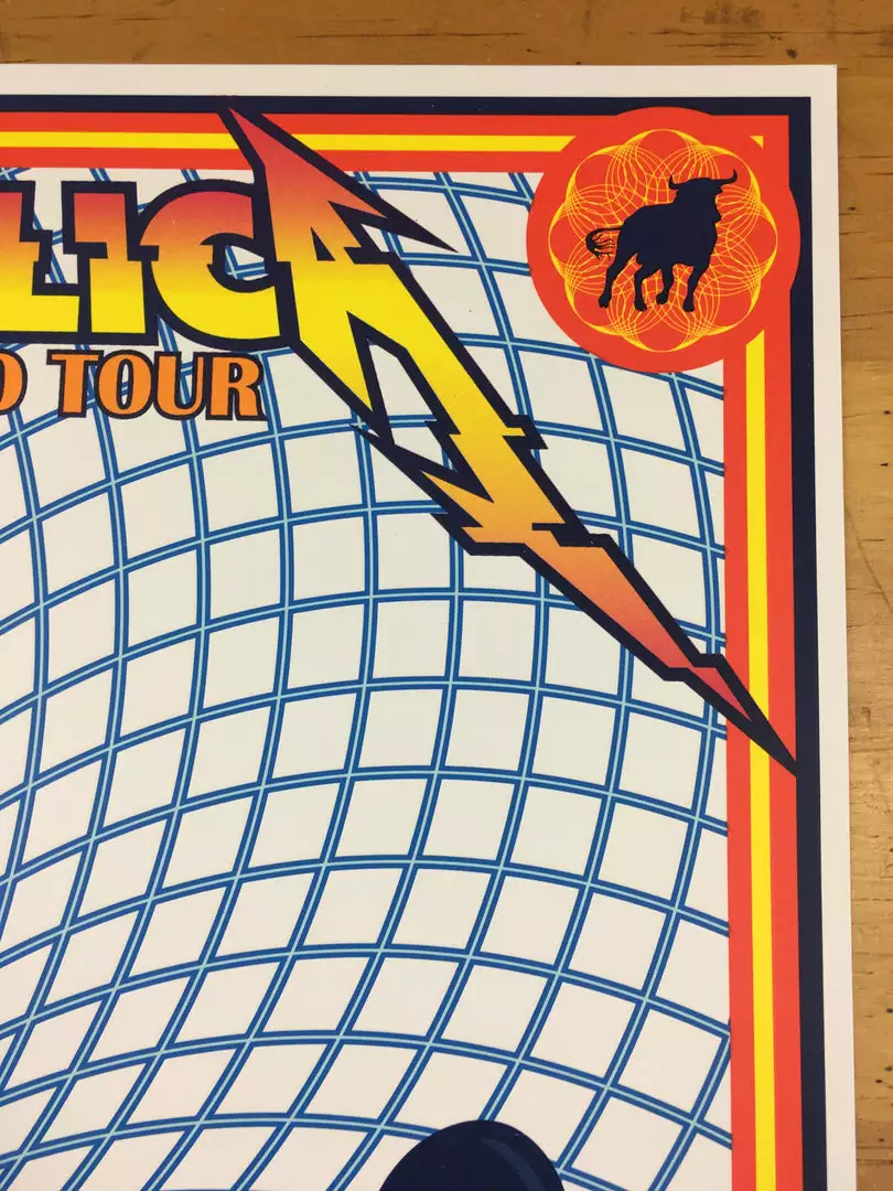 Metallica - 2018 Gomez Poster Madrid, Spain Wizink Center 9 Metallica - 2018 Gomez Poster Madrid, Spain Wizink Center