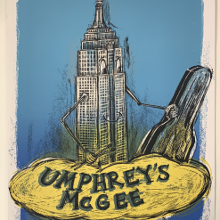 Umphrey's McGee - 2012 Dan Grzeca Poster New York City, NY Best Buy Theater Gig Posters