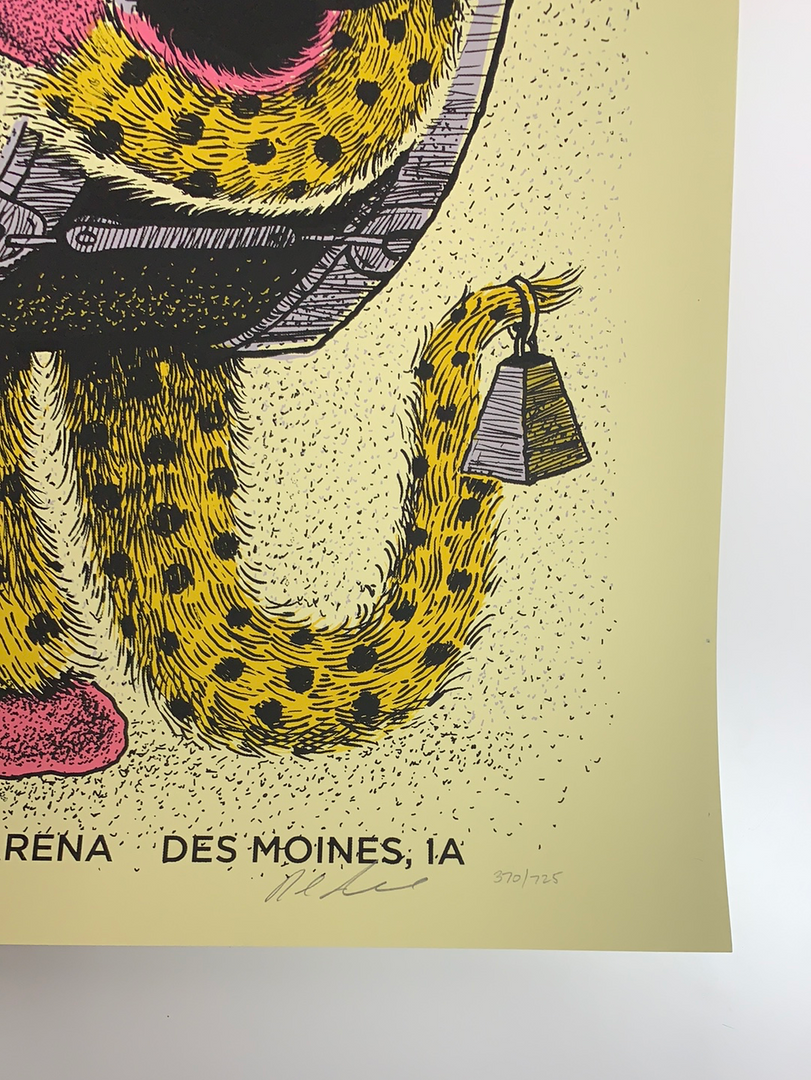 Dave Matthews Band - 2015 Methane Poster Des Moines, IA Wells Fargo Gig Posters 7 Dave Matthews Band - 2015 Methane Poster Des Moines, IA Wells Fargo Gig Posters