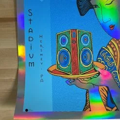 Dave Matthews Band - 2004 EMEK Poster Hershey Park Stadium PA FOIL