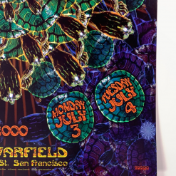 BGP 241 Widespread Panic - 2000 Chris Shaw The Warfield Theatre San Fran 1st Gig Posters