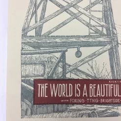 Gig Posters The World Is A Beautiful Place & I Am No Longer Afraid To Die - 2015 Landland Po