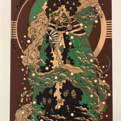 Like A Villain - 2014 Guy Burwell Poster S/N Gig Posters